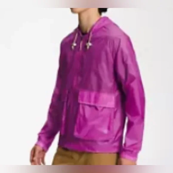 ALASKA　FAIRWEATHERx-pac/purple 中古 The North Face Purple Windbreaker with Hood and Water